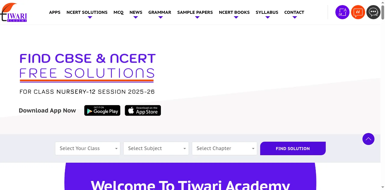 Preview of tiwariacademy.com