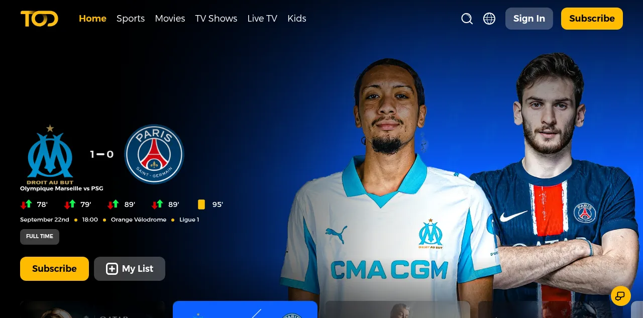 Preview of tod.tv