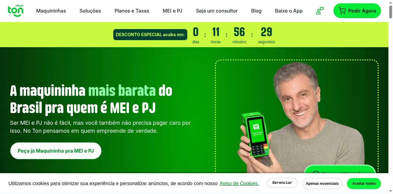 Preview of ton.com.br