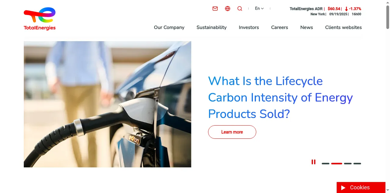 Preview of totalenergies.com