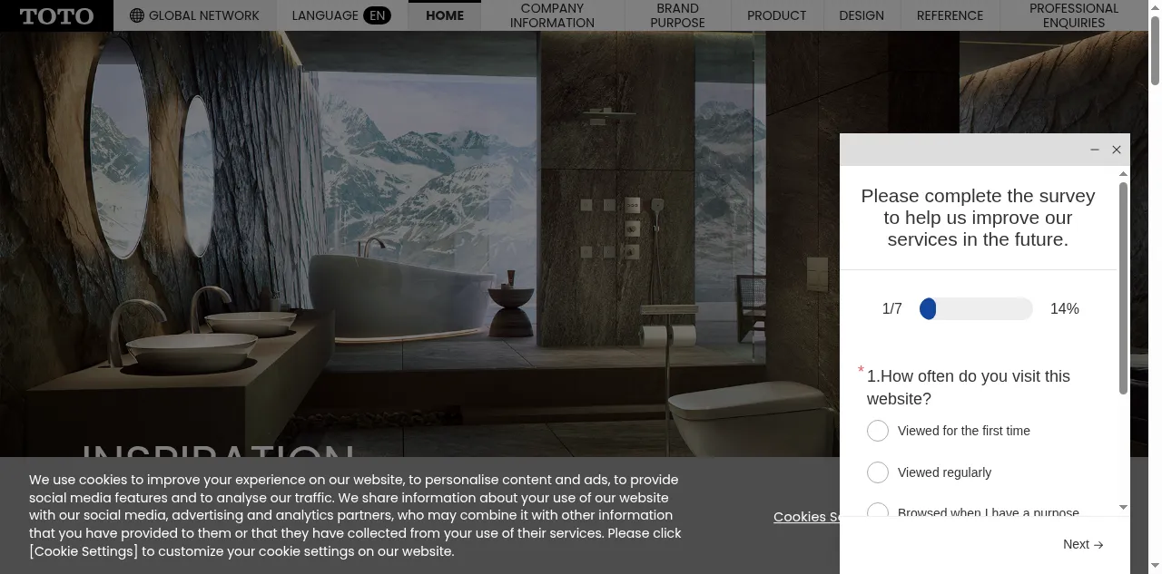 Preview of toto.com