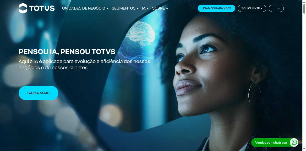 Preview of totvs.com
