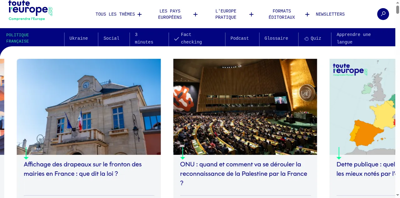 Preview of touteleurope.eu