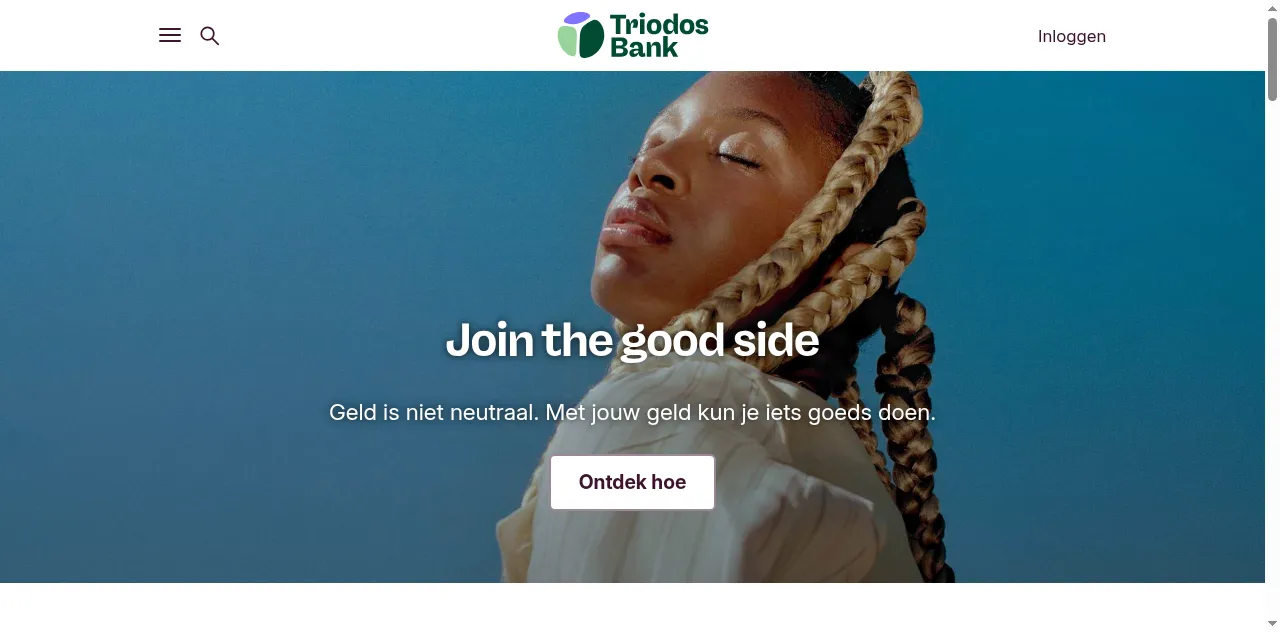 Preview of triodos.nl