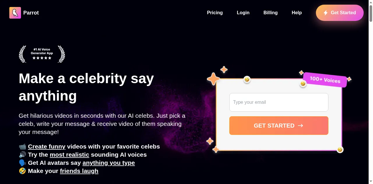 Preview of tryparrotai.com