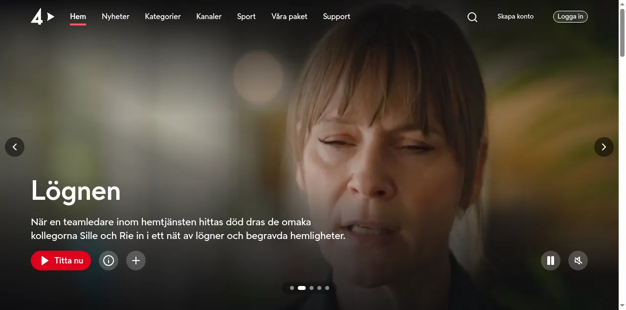 Preview of tv4play.se