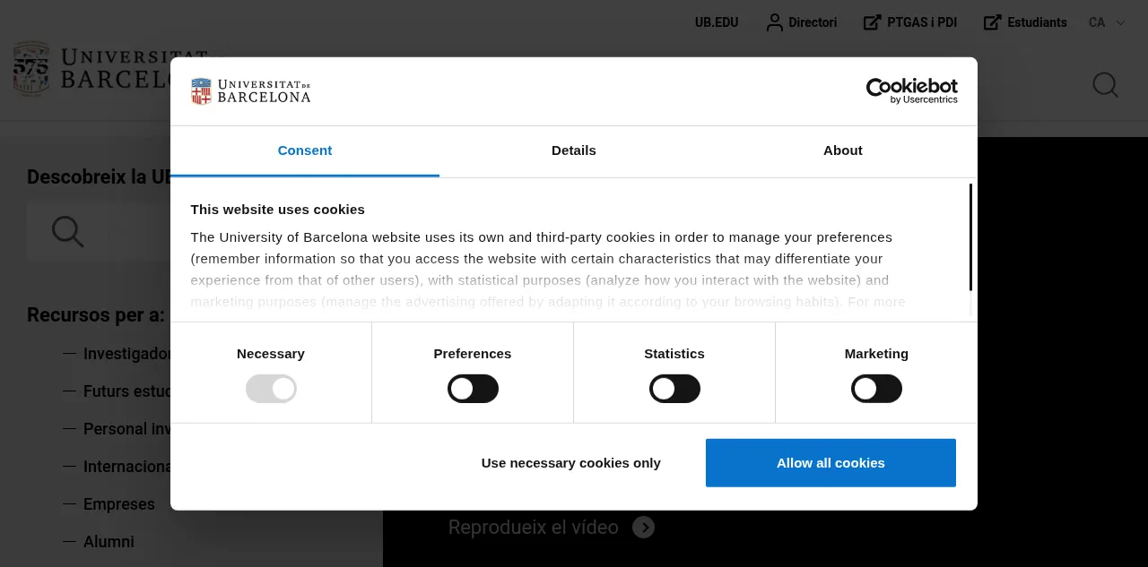 Preview of ub.edu