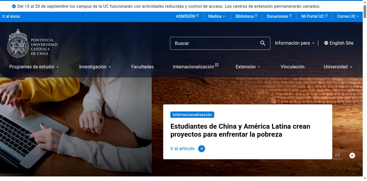Preview of uc.cl