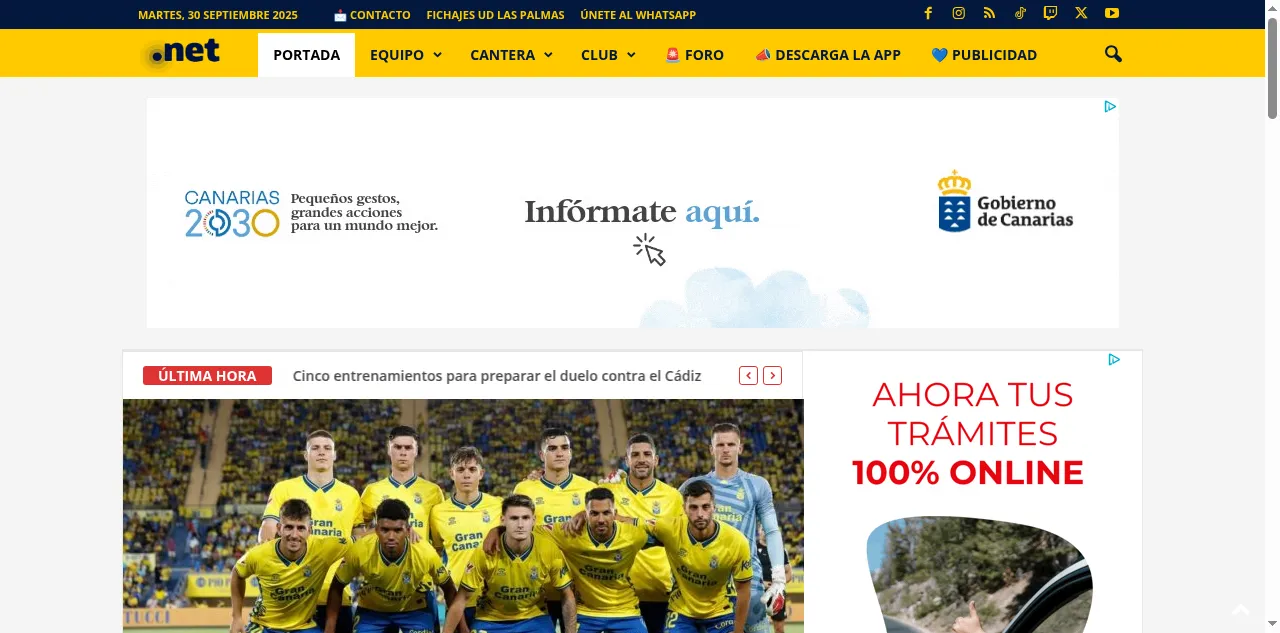 Preview of udlaspalmas.net