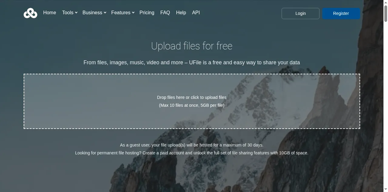 Preview of ufile.io