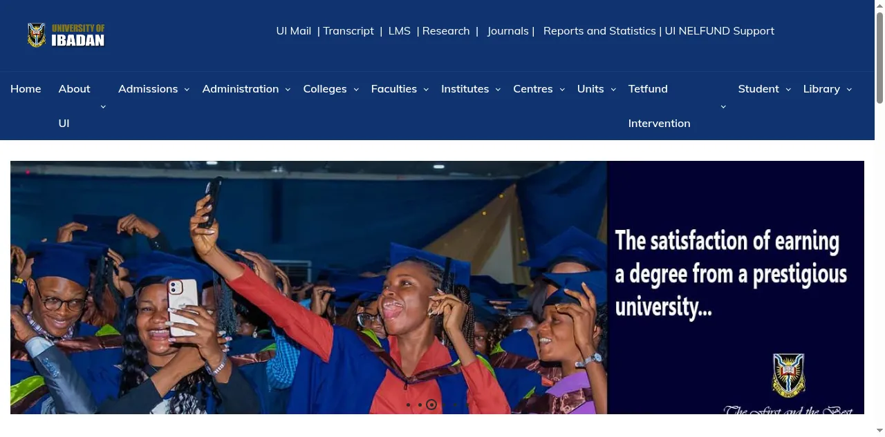 Preview of ui.edu.ng