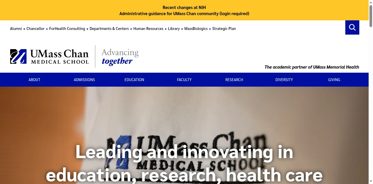 Preview of umassmed.edu