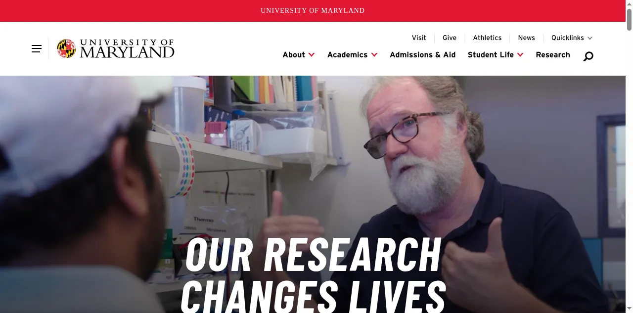 Preview of umd.edu