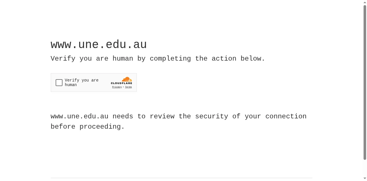 Preview of une.edu.au