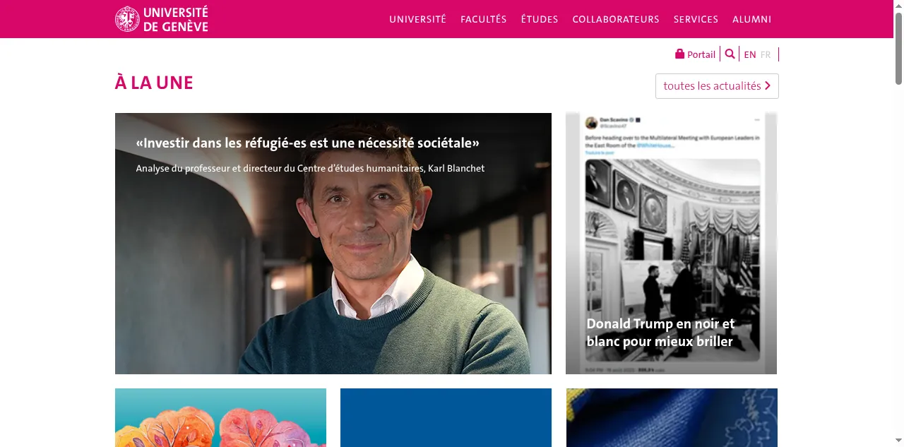 Preview of unige.ch