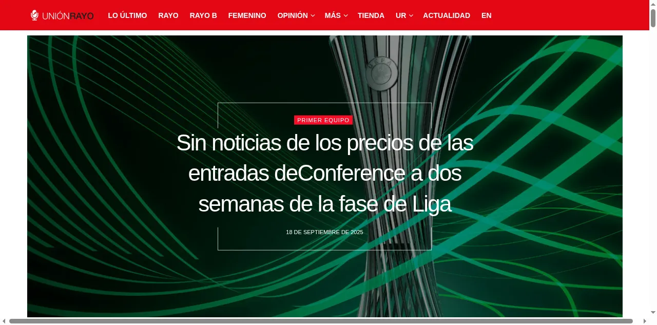 Preview of unionrayo.com