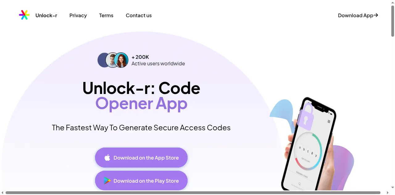 Preview of unlockr.app
