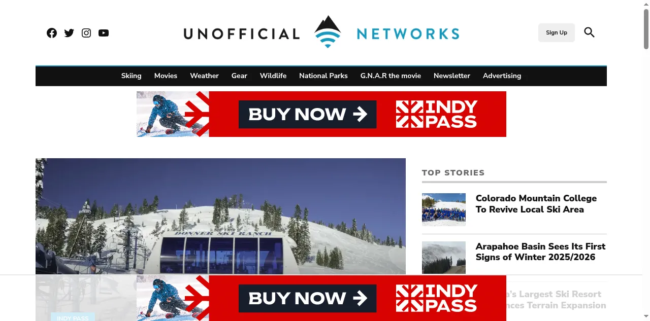 Preview of unofficialnetworks.com