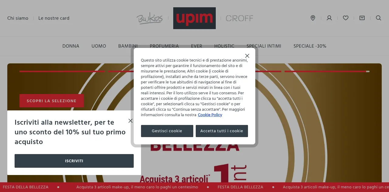 Preview of upim.com