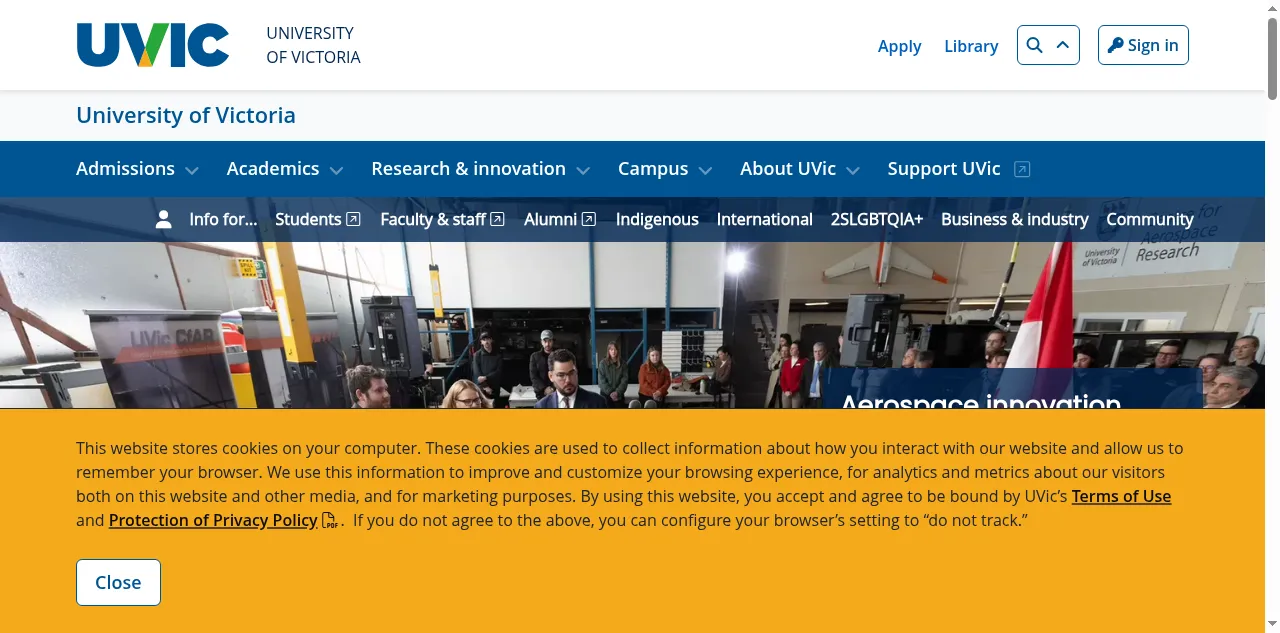 Preview of uvic.ca