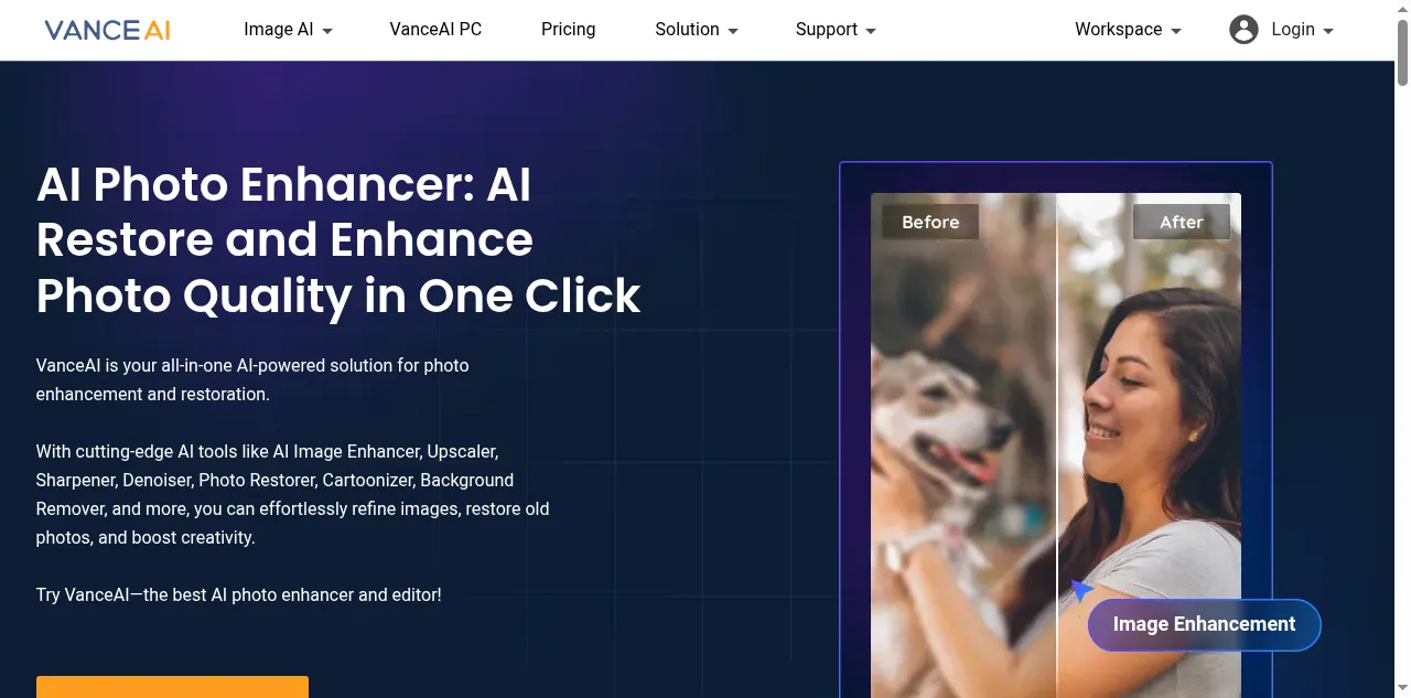 Preview of vanceai.com