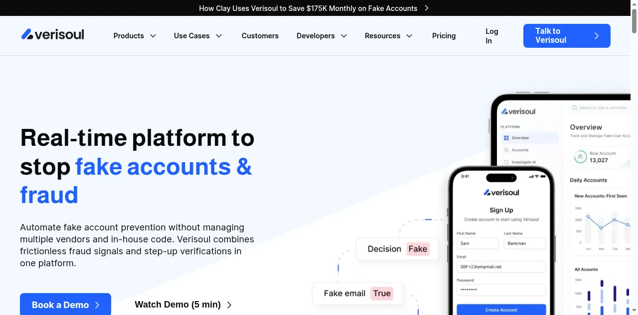 Preview of verisoul.ai