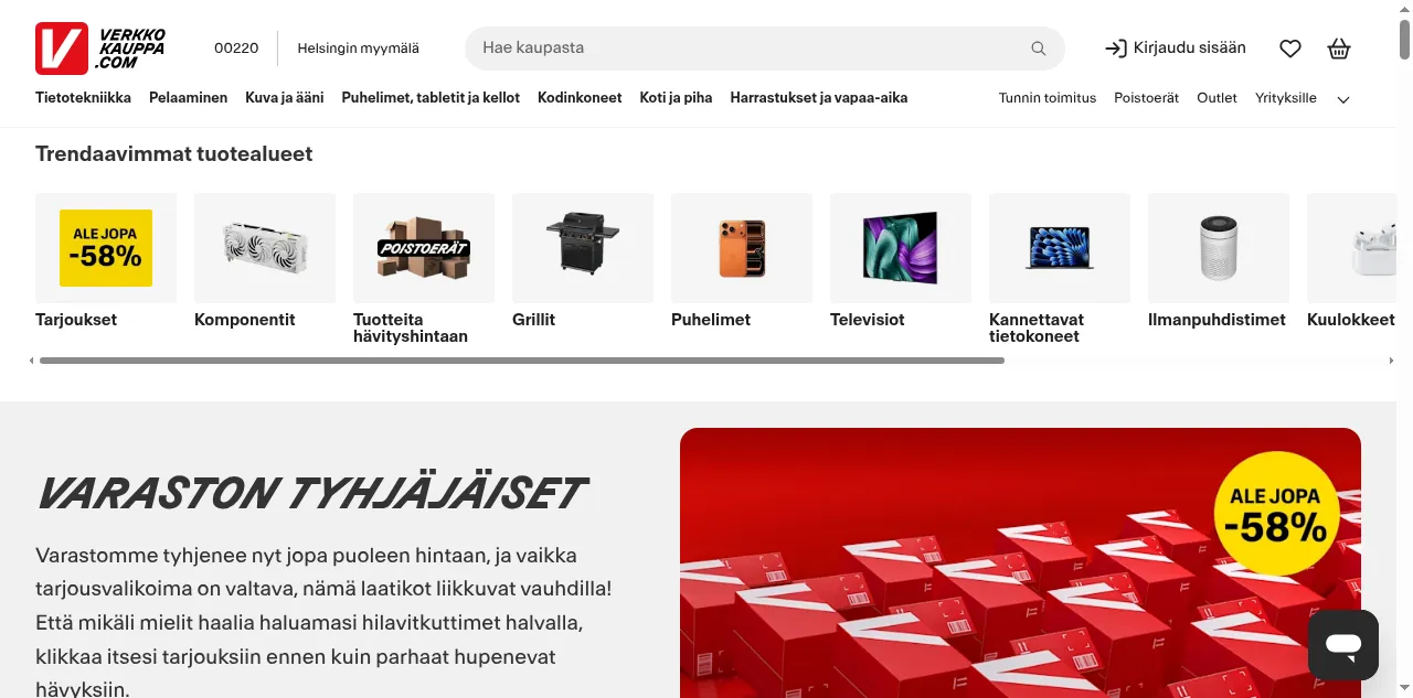 Preview of verkkokauppa.com