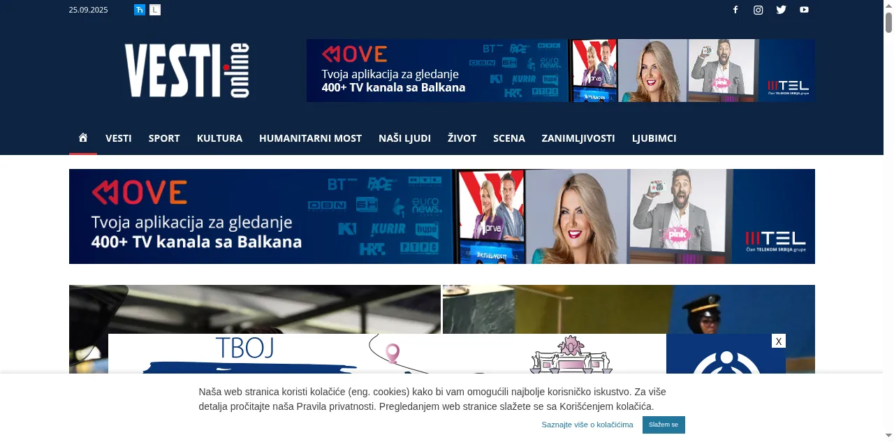 Preview of vesti-online.com