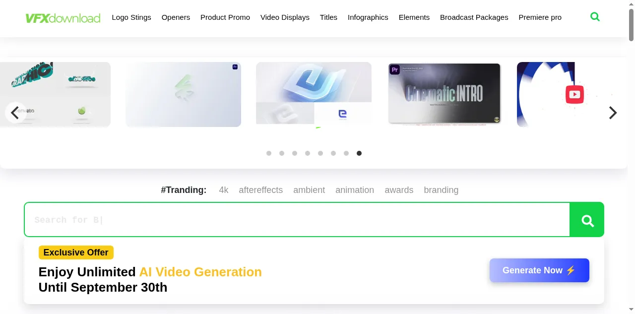 Preview of vfxdownload.com