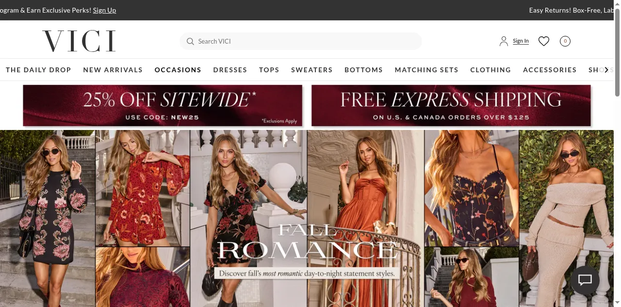 Preview of vicicollection.com
