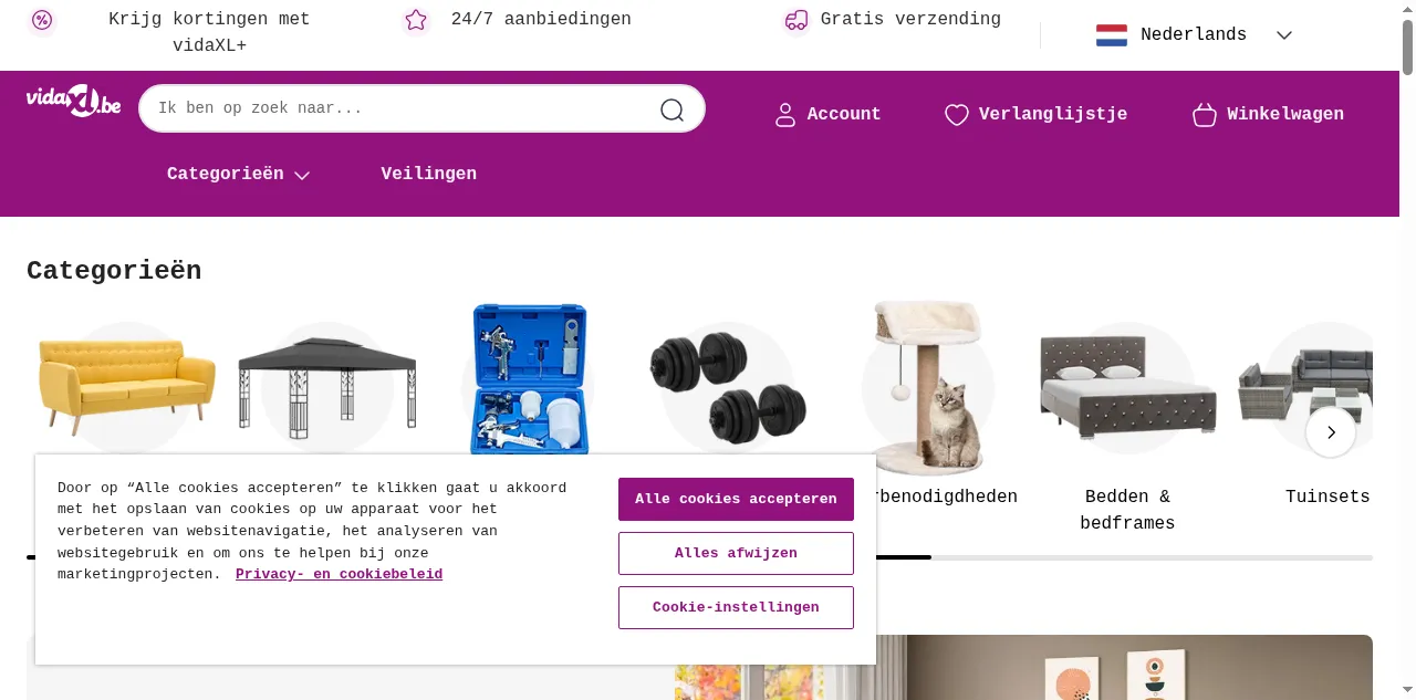 Preview of vidaxl.be