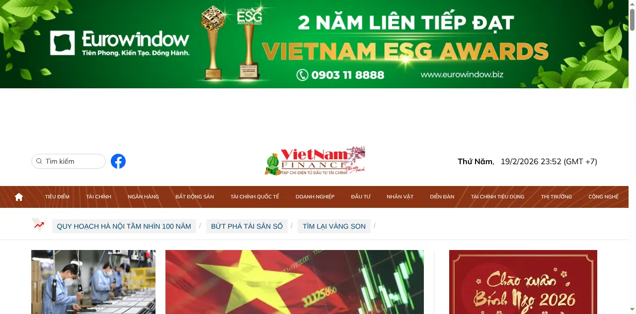 Preview of vietnamfinance.vn