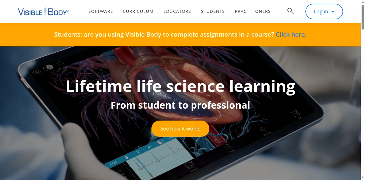 Preview of visiblebody.com