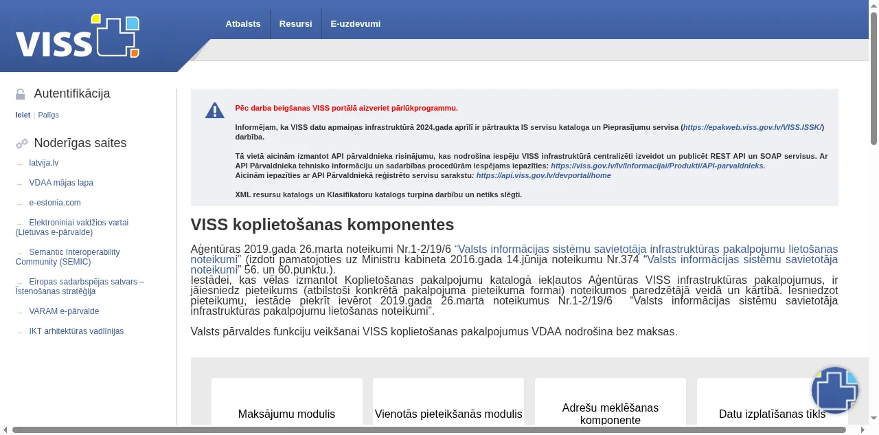 Preview of viss.gov.lv