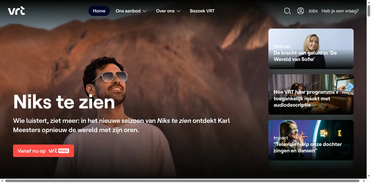 Preview of vrt.be