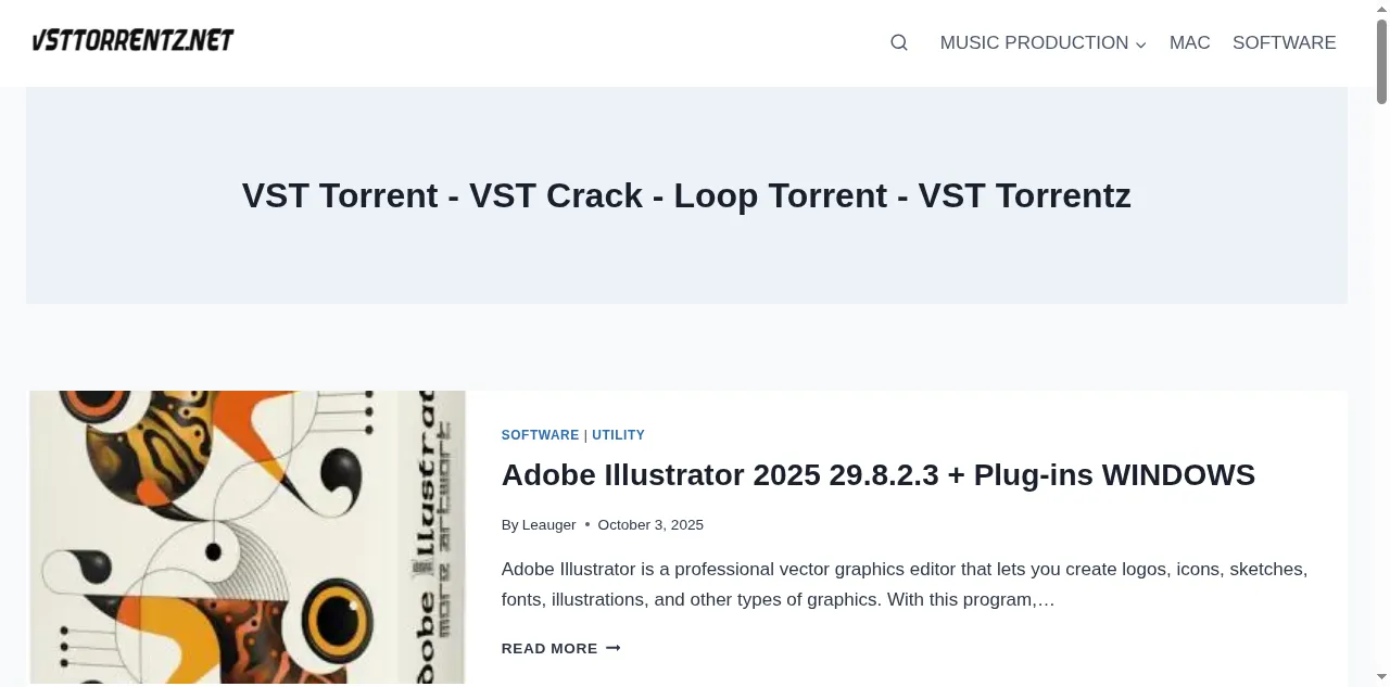 Preview of vsttorrentz.net