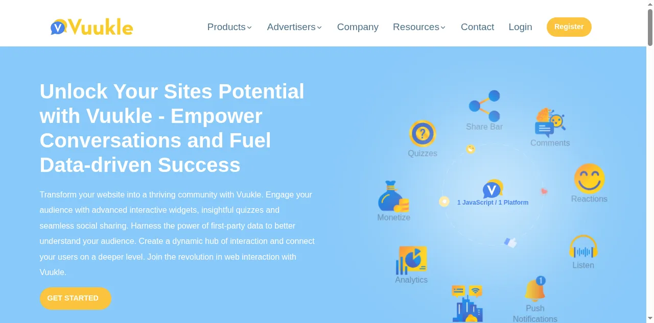 Preview of vuukle.com