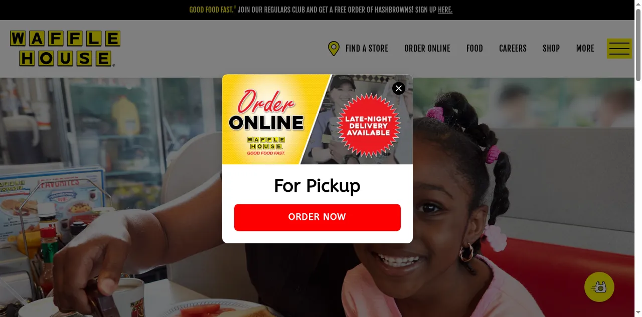 Preview of wafflehouse.com