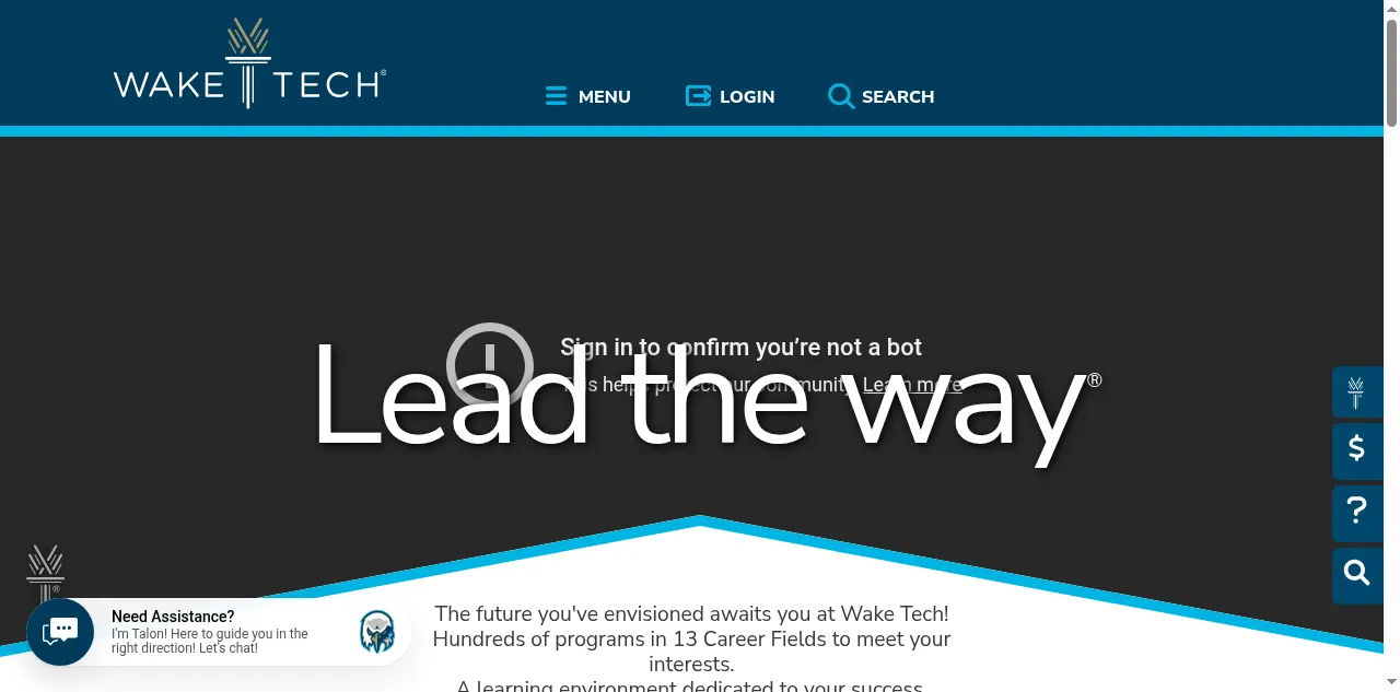Preview of waketech.edu