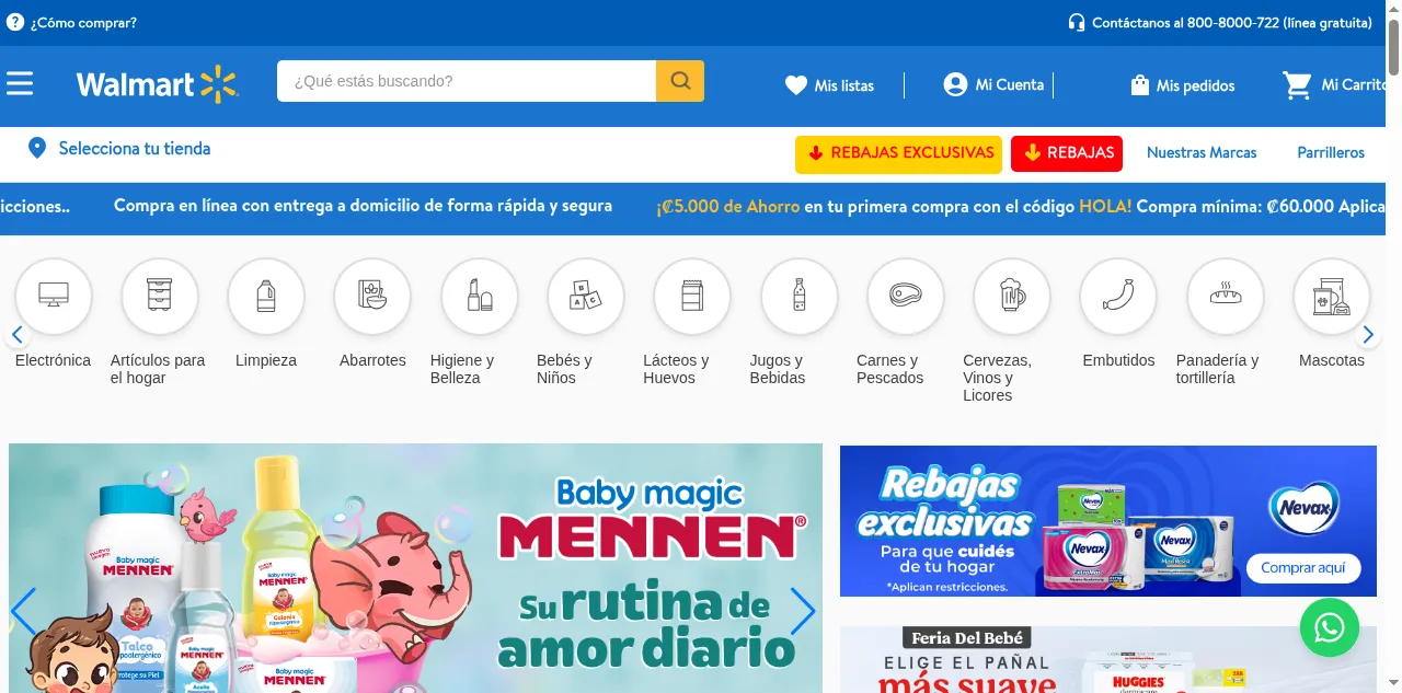 Preview of walmart.co.cr