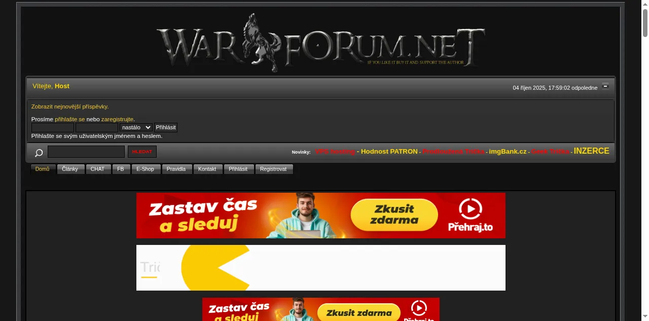 Preview of war-forum.net