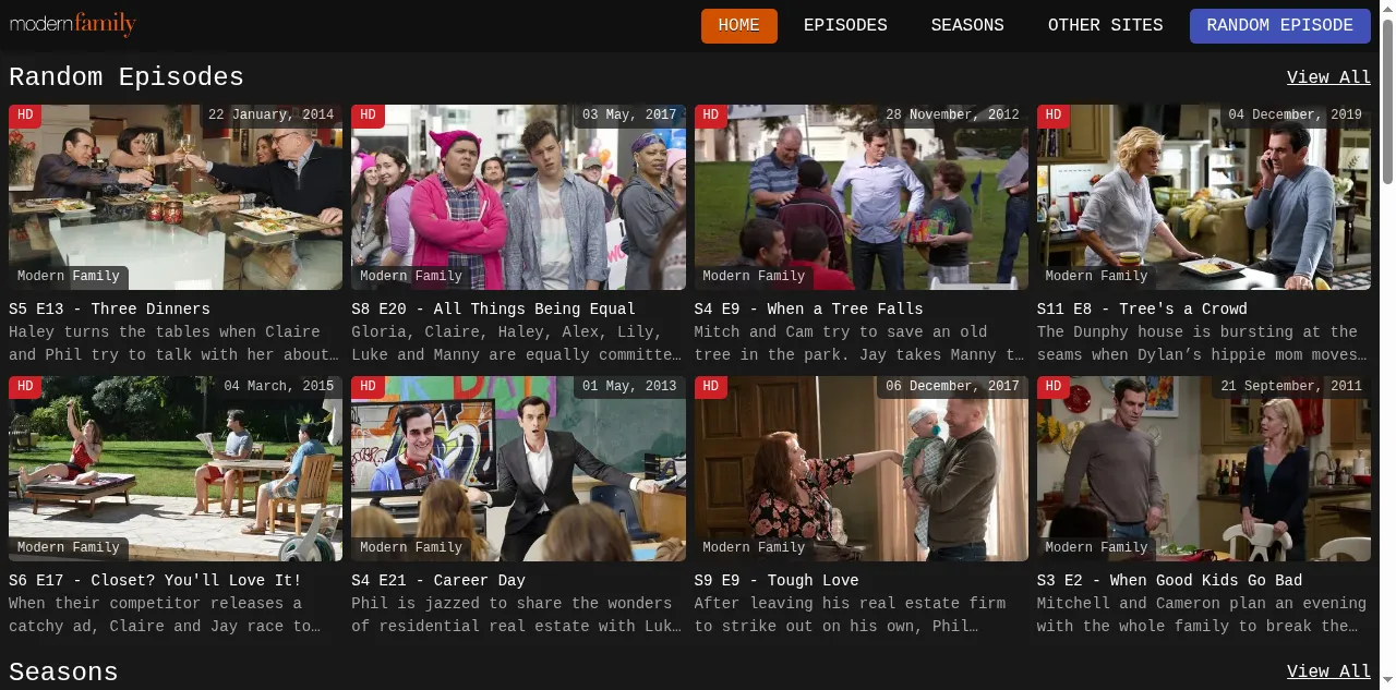 Preview of watchmodernfamilyonline.com
