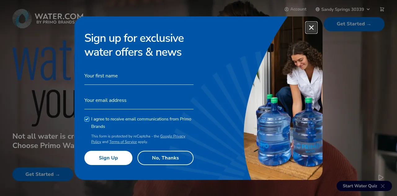 Preview of water.com