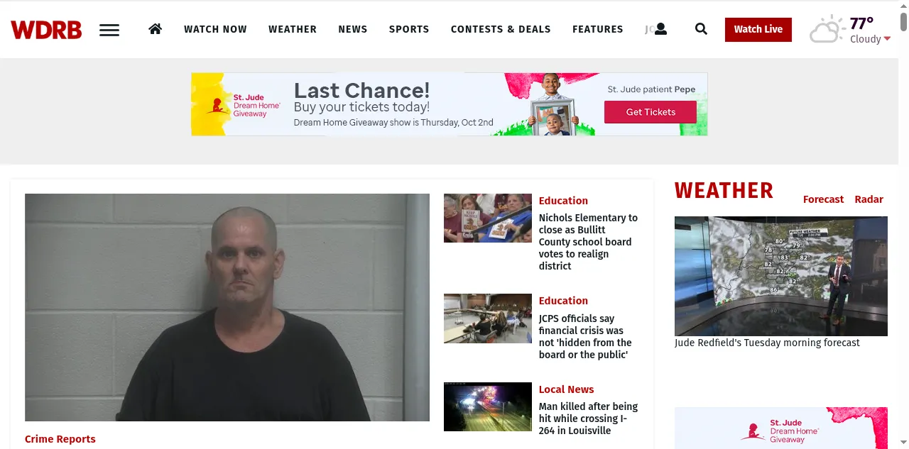 Preview of wdrb.com