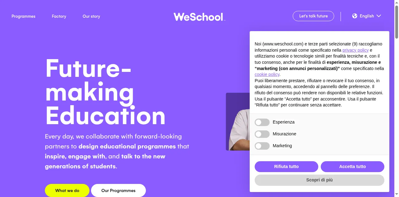 Preview of weschool.com