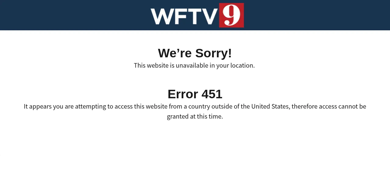 Preview of wftv.com