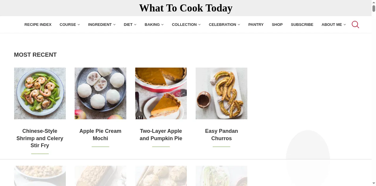 Preview of whattocooktoday.com