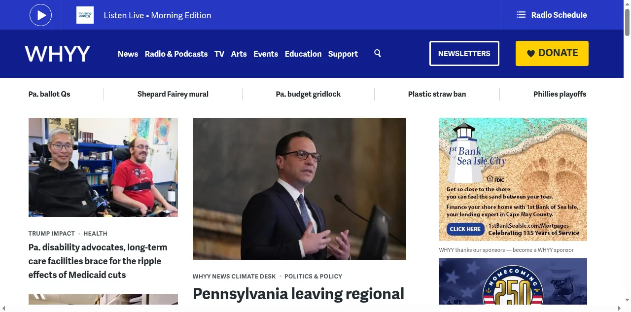 Preview of whyy.org