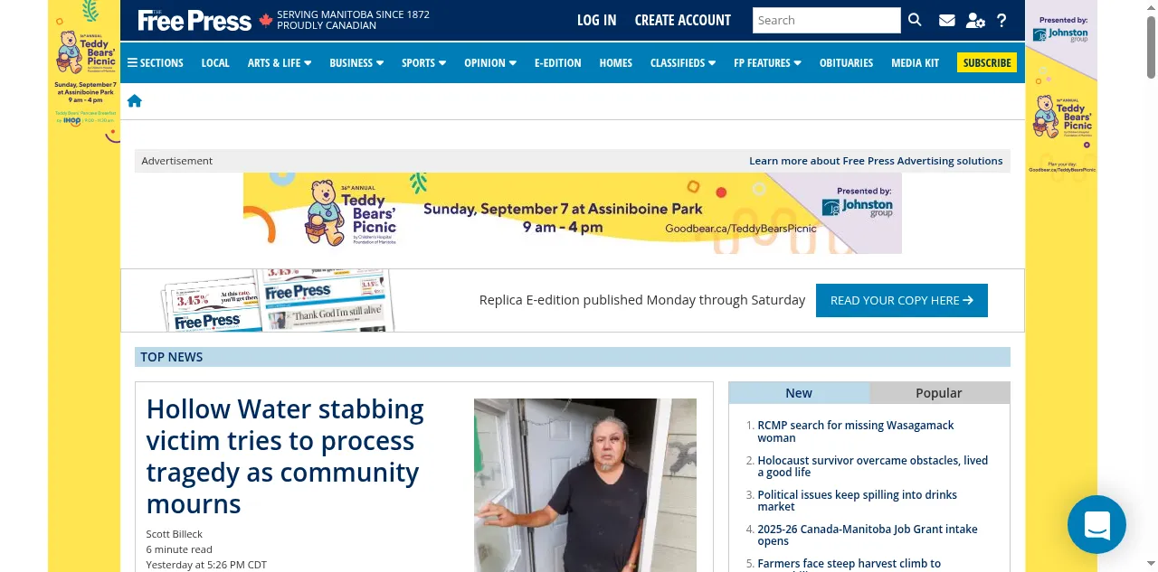 Preview of winnipegfreepress.com