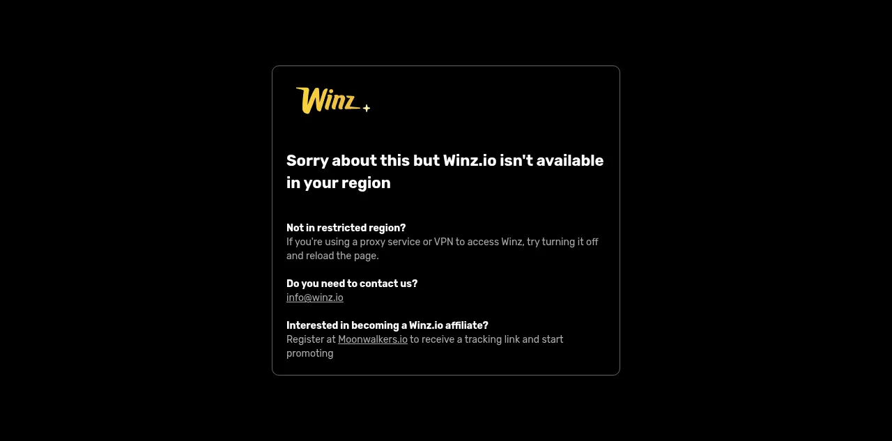 Preview of winz.io
